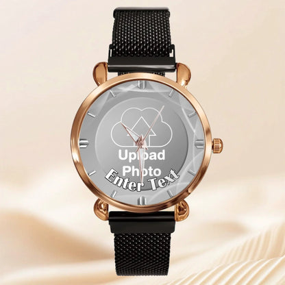 Watches With Customizable Dials - Personalized Dial Photos - A Unique And Special Commemorative Gift