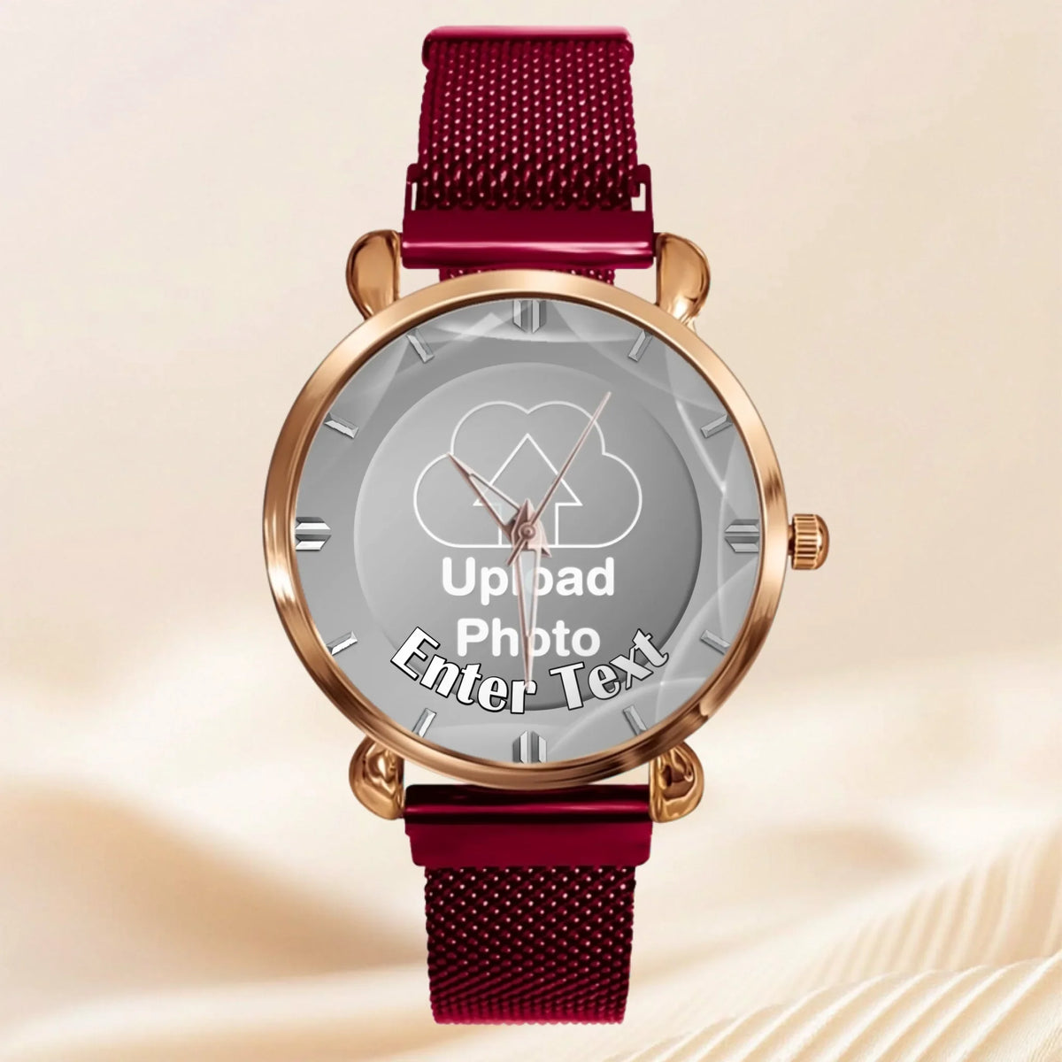 Watches With Customizable Dials - Personalized Dial Photos - A Unique And Special Commemorative Gift