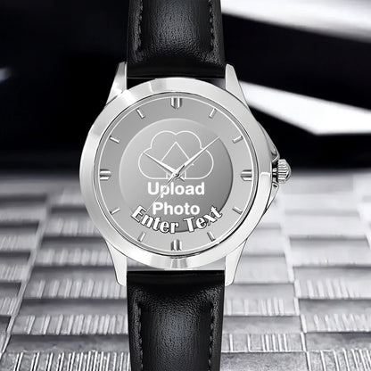 Watches With Customizable Dials - Personalized Dial Photos - A Unique And Special Commemorative Gift