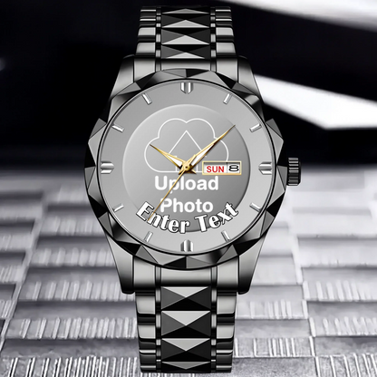 Watches With Customizable Dials - Personalized Dial Photos - A Unique And Special Commemorative Gift
