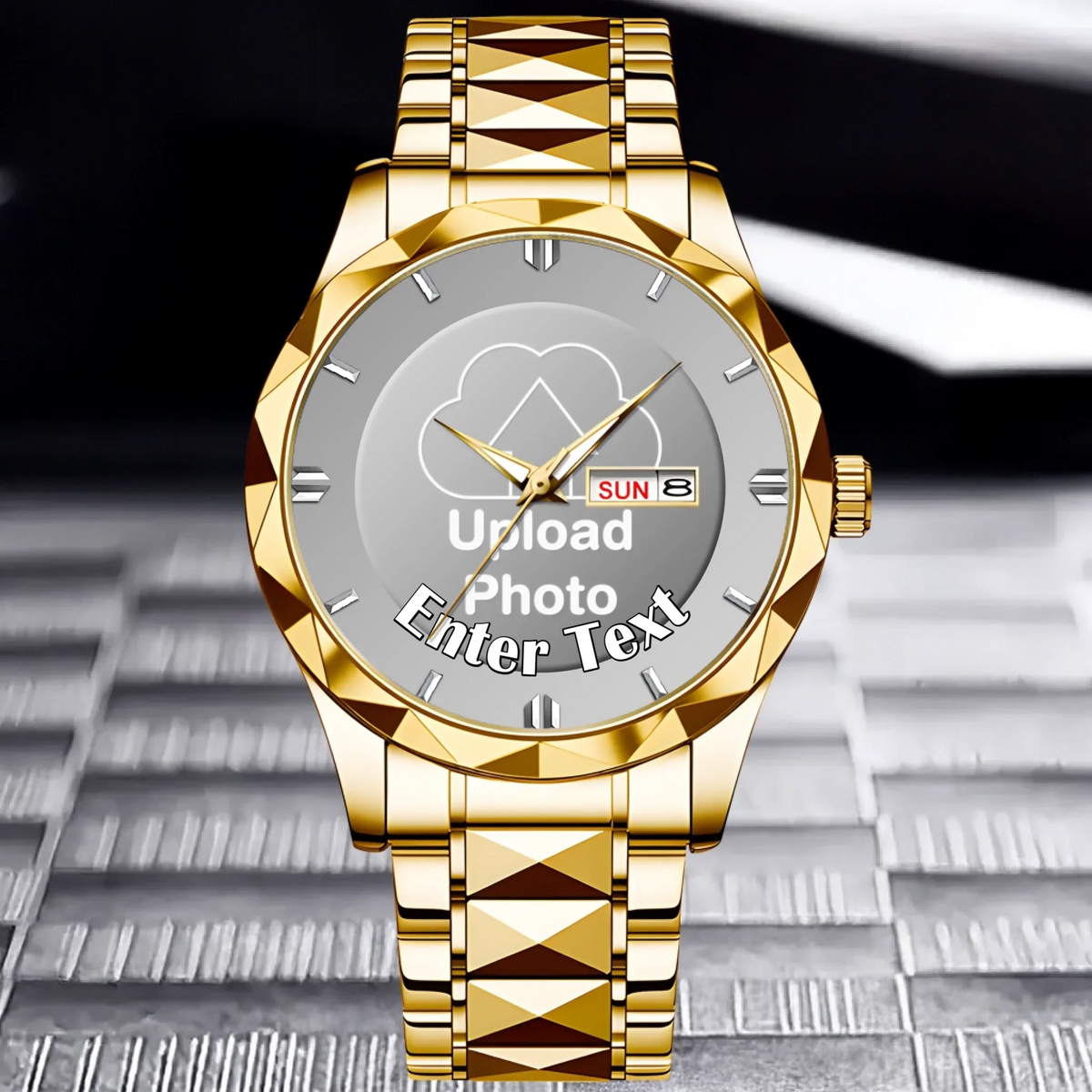 Watches With Customizable Dials - Personalized Dial Photos - A Unique And Special Commemorative Gift