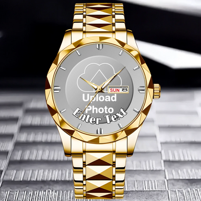Watches With Customizable Dials - Personalized Dial Photos - A Unique And Special Commemorative Gift