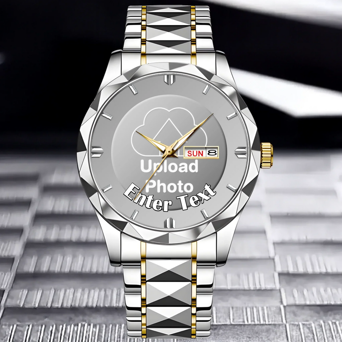 Watches With Customizable Dials - Personalized Dial Photos - A Unique And Special Commemorative Gift