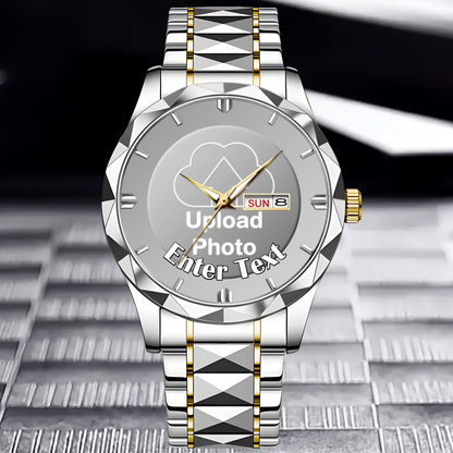 Watches With Customizable Dials - Personalized Dial Photos - A Unique And Special Commemorative Gift
