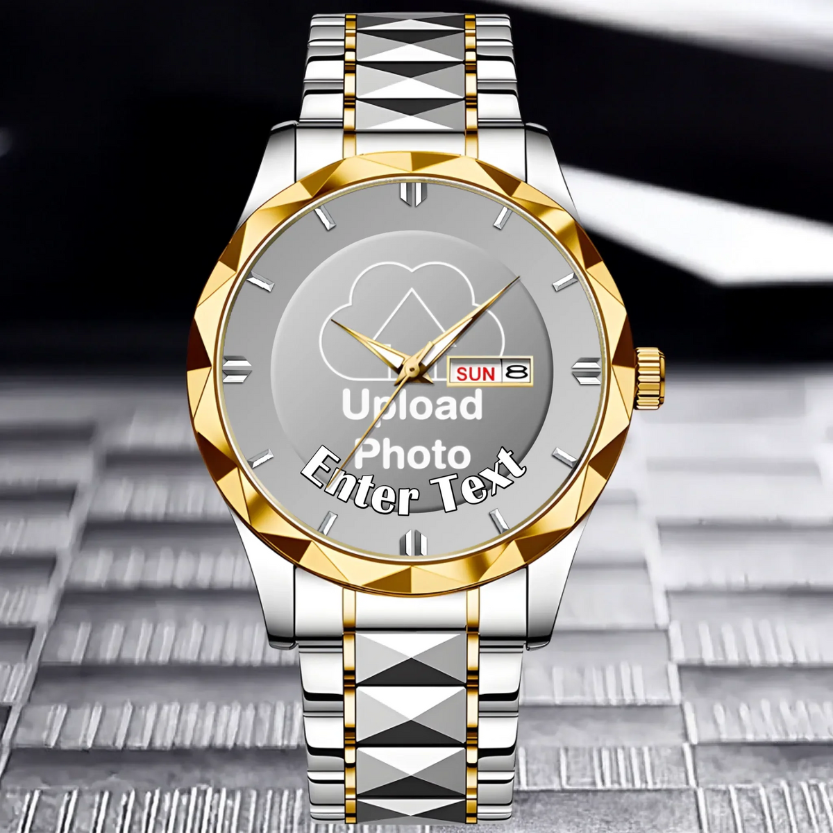 Watches With Customizable Dials - Personalized Dial Photos - A Unique And Special Commemorative Gift