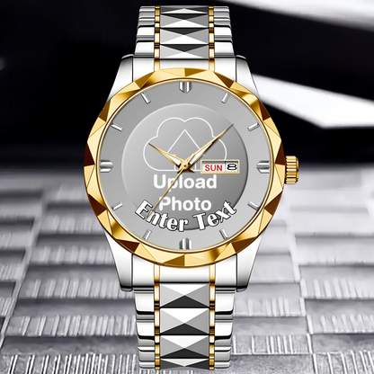 Watches With Customizable Dials - Personalized Dial Photos - A Unique And Special Commemorative Gift