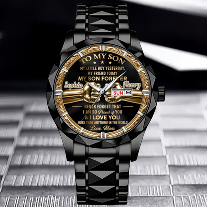 Custom Family Love Watch - Personalized Names & Relationship - Gift For Family