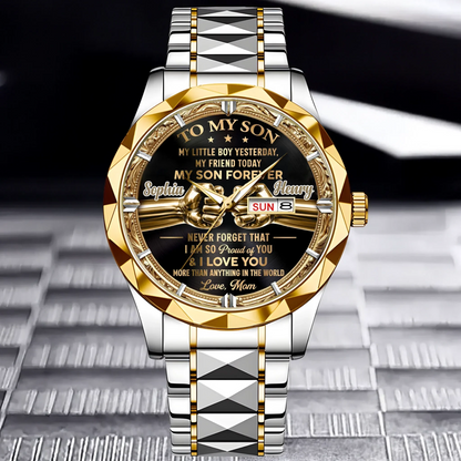 Custom Family Love Watch - Personalized Names & Relationship - Gift For Family