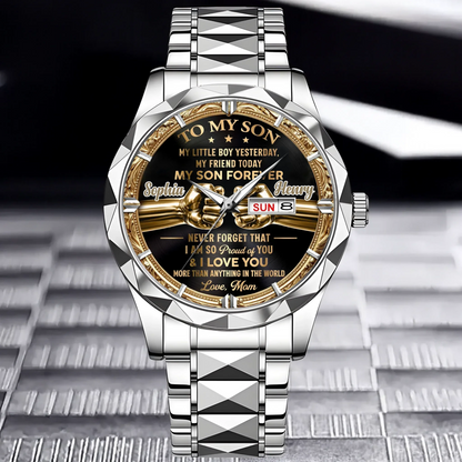 Custom Family Love Watch - Personalized Names & Relationship - Gift For Family