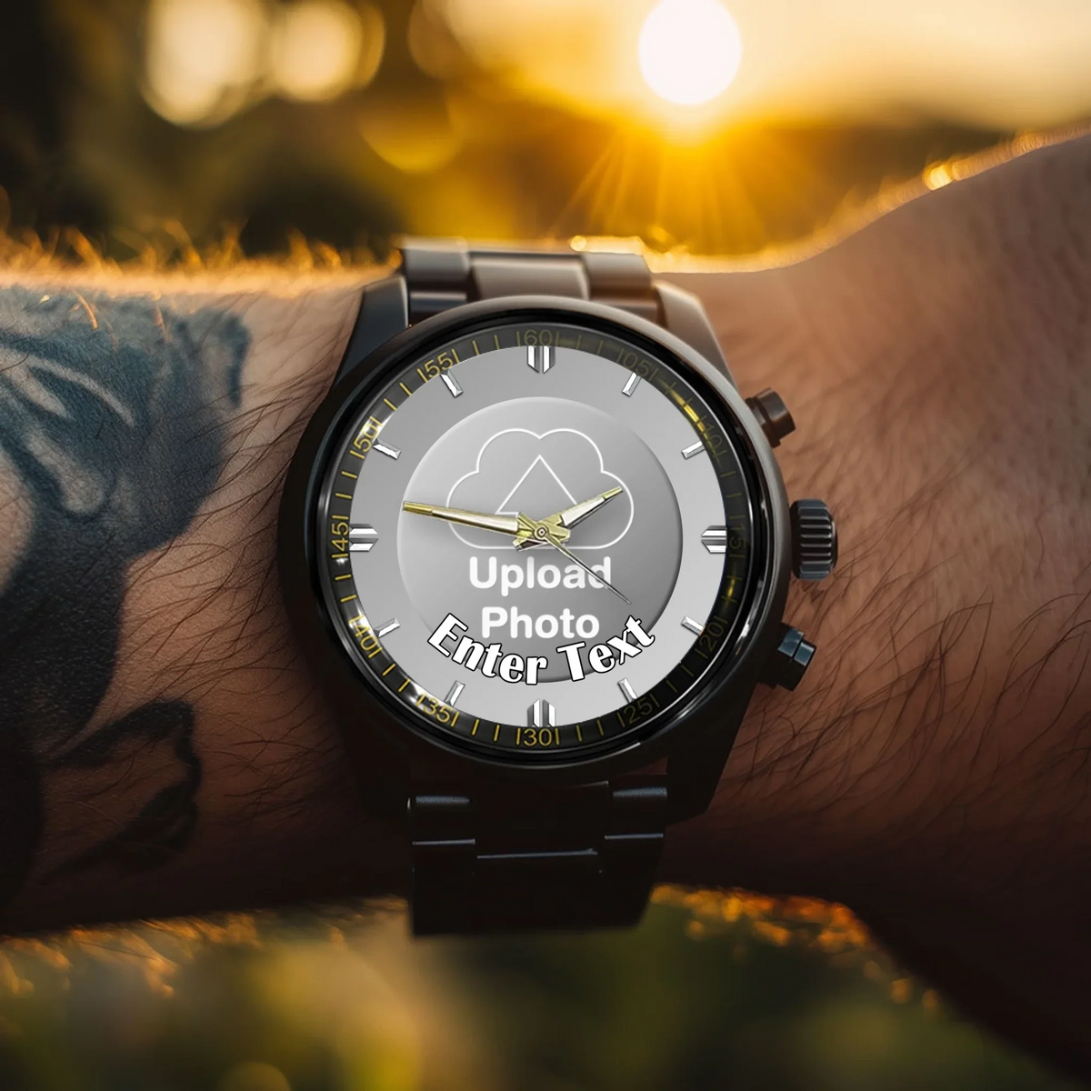 Watches With Customizable Dials - Personalized Dial Photos - A Unique And Special Commemorative Gift